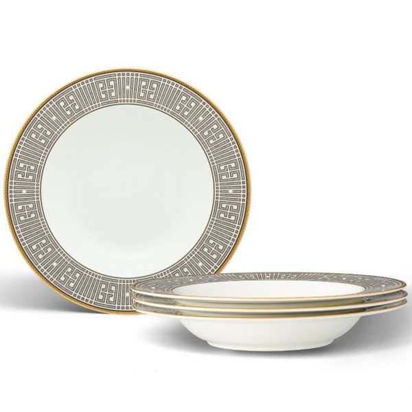 Infinity Bronze Set Of 4 Soup Bowls, 8.50", 12 Oz. 4980-407D By Noritake