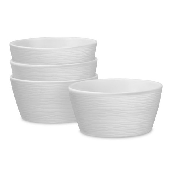 Wow Swirl Set Of 4 Cereal Bowls, 6", 25 Oz. 43813-500D By Noritake