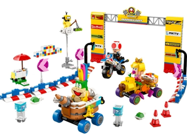 LEGO 72036 Baby Peach and Grand Prix set
