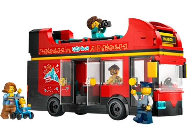 LEGO 60407 Tourist Red Double Decker Bus