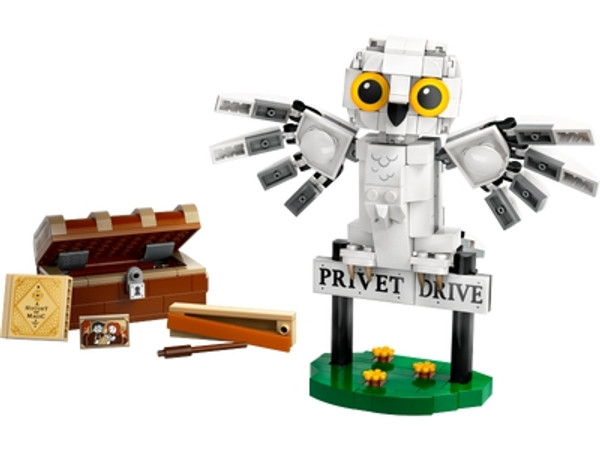 LEGO 76425 Hedwig bij Ligusterlaan 4