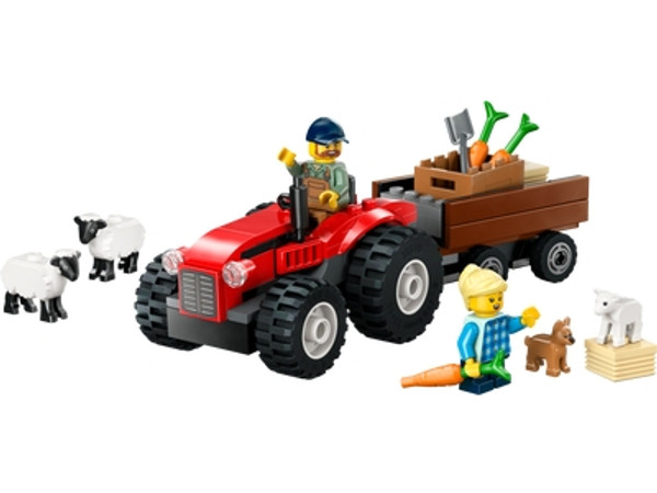 LEGO 60461 Tractor met Aanhanger