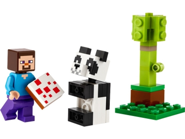 LEGO 30672 Steve en Babypanda (Polybag)