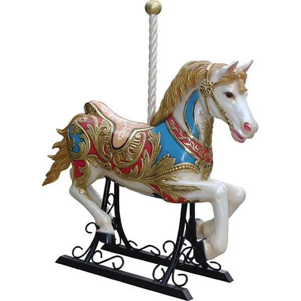 45.5"H Flying Fantasy Carousel Horse Novelty Collectable Decor 10391076 By AFD