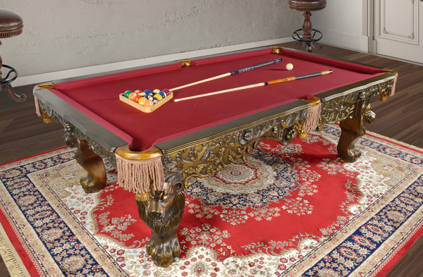 100" Monarch Luxury Pro Pool Table Traditional Billiard Game Table 10505539 By AFD