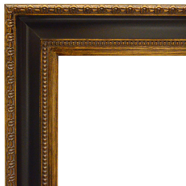 Classic Contour Frame 24X36 Black Gold 10556942 By AFD