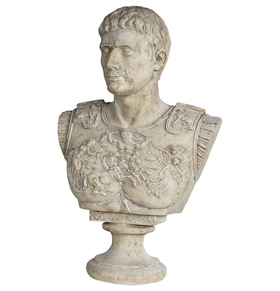 Augustus Caesar Bust Roman Replica Statue 10772792 By AFD