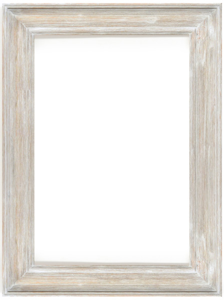 Misty Woods Frame 24X36 Distressed White Wash 12008368 By AFD
