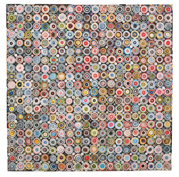 Quilled Coiled Wall Art 40 X 40 Inches 12016415 By AFD