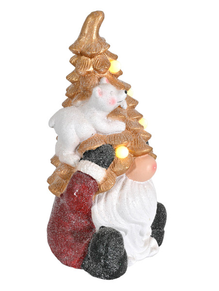 Twinkle Tree Gnome With Bear 12028606 By AFD