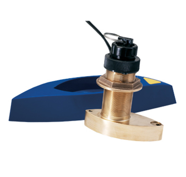 W/Lowrance Blue Connector 50/200Khz (Transducer - Thru Hull) - SKU178024