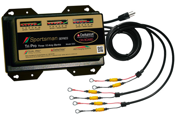 Battery Charger 3 Bank 30 Amps (Battery - Chargers) - SKU178636