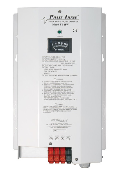 12V Charger 3 Bank 25 Amp (Battery - Chargers) - SKU180774