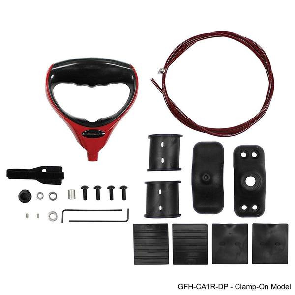 G-Force Handle And Cable Red With Trolling Motor Clamp - SKU181703