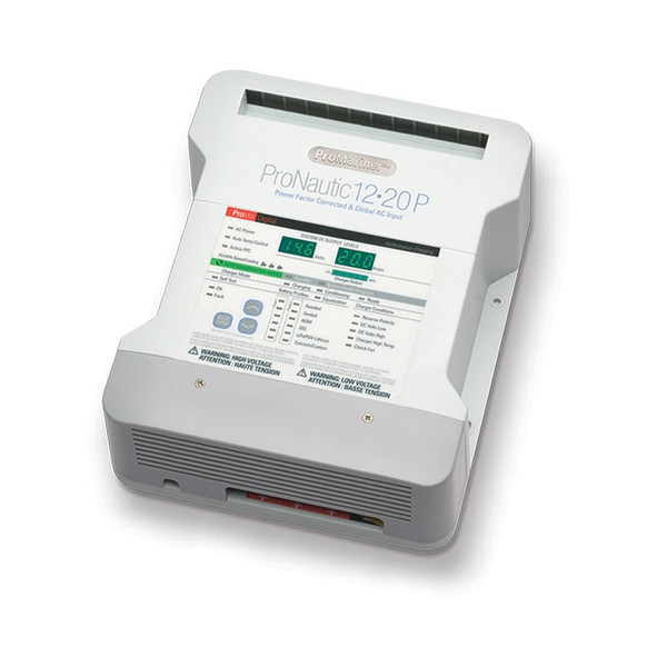 1220P 20 Amp Battery Charger 12V 3 Bank 120/240V Input - SKU182122