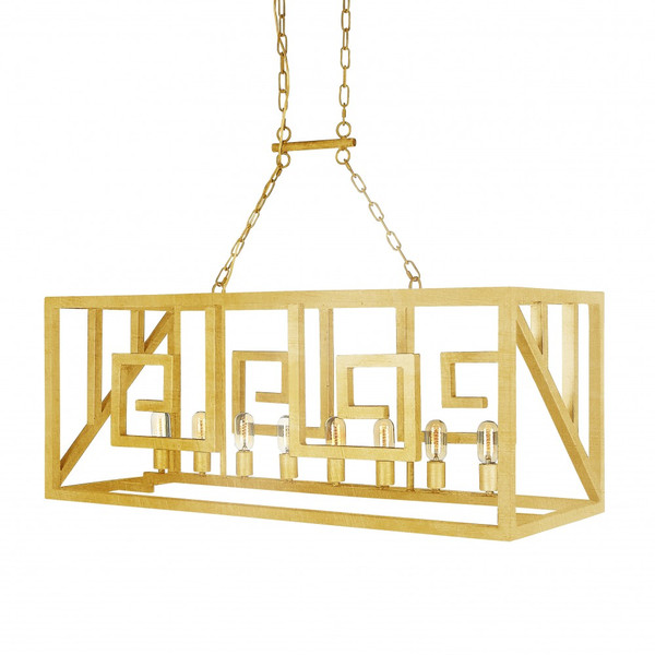 Ella Home Greek Key Chandelier - CH35