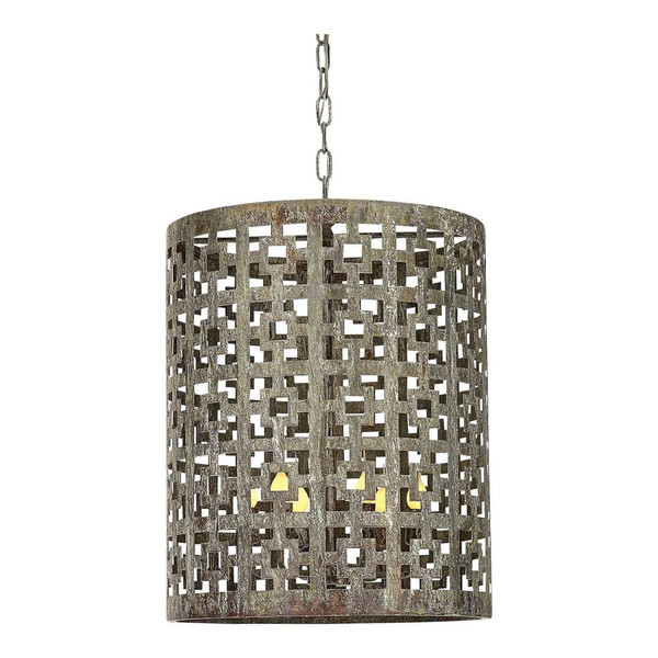 Ella Home Fifth Square Drum Pendant - PD34