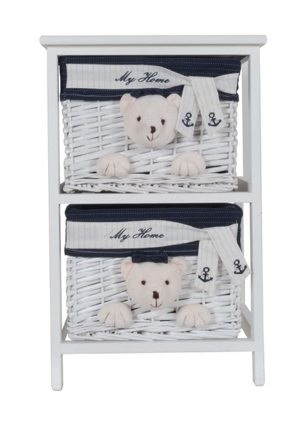 Anne Home - Portable 2 Drawers AB017 By OMH