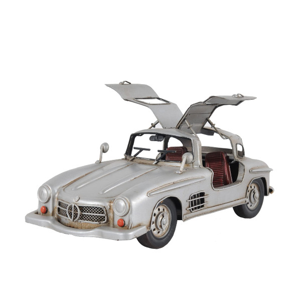 Mercedes Benz 300L Gullwing Silver Model AJ083 (Model Kit) By OMH