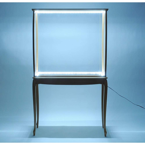 Floor Display Case Clear Finish With Led Lights P054 (Model Kit) By OMH