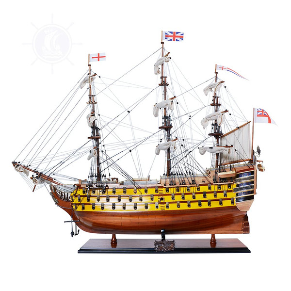 Hms Victory Painted T101 (Model Kit) By OMH
