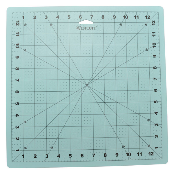 Westcott Self-Healing Cutting Mat, 12" X 12" ACM17577