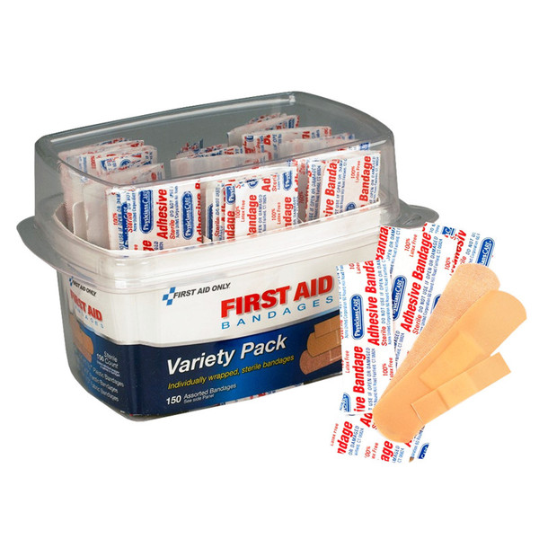 First Assorted Bandage Box Kit, 150 Pieces ACM90095