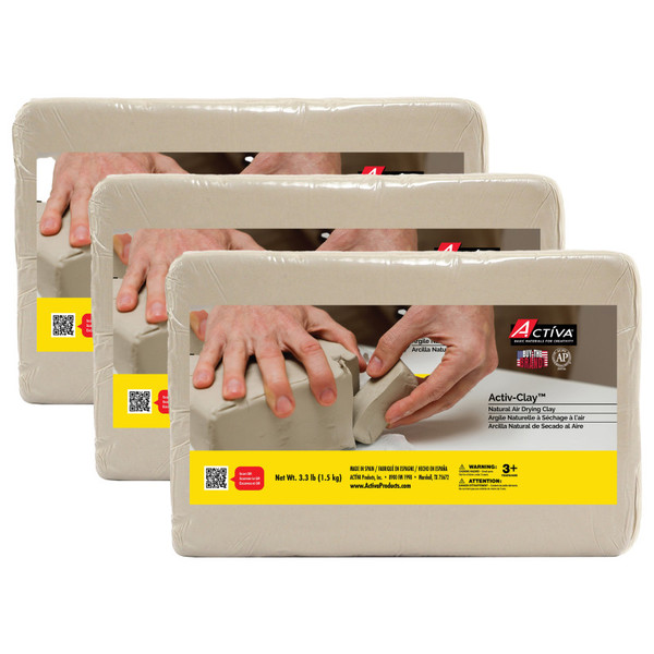 Actíva Activ-Clay White, 9.9 Lbs. API164