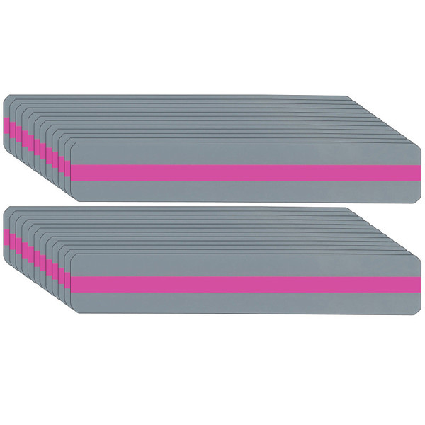 Ashley Sentence Strip Reading Guide, 1-1/4" X 7-1/4", Pink, Pack Of 24 ASH10803-24