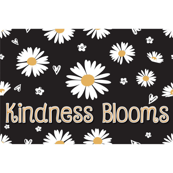 Ashley The Original Fun Mat, Welcome Mat, 15.5" X 23.5", Kindness Daisies Welcome ASH91525