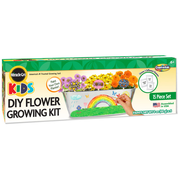 Creative Miraclegro Paint & Plant My First Flower Growing Kit BAT63034