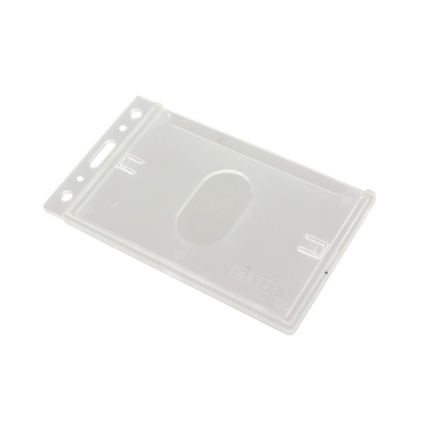 Sicurix Polycarb Badge Holder, Vertical, Pack Of 25 BAU68140