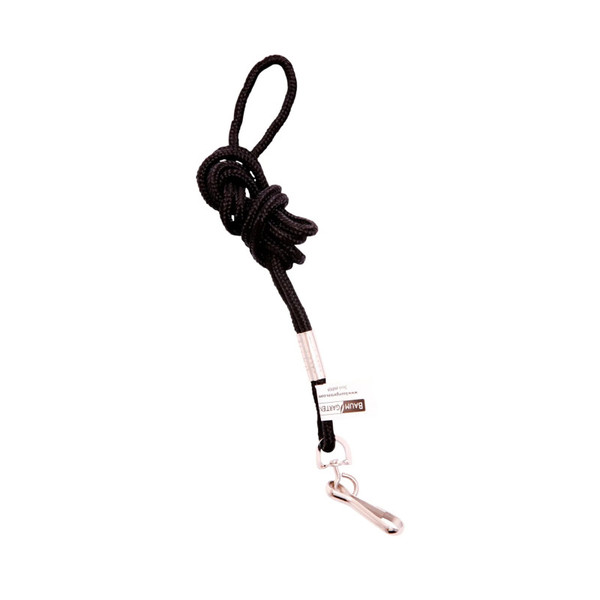 Sicurix Standard Lanyard Hook Rope Style, Black BAUM68909