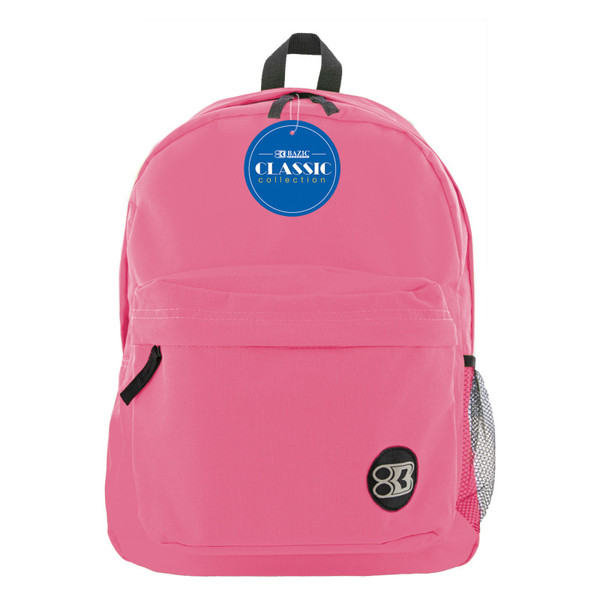 Bazic Classic Backpack 17" Fuchsia BAZ1056