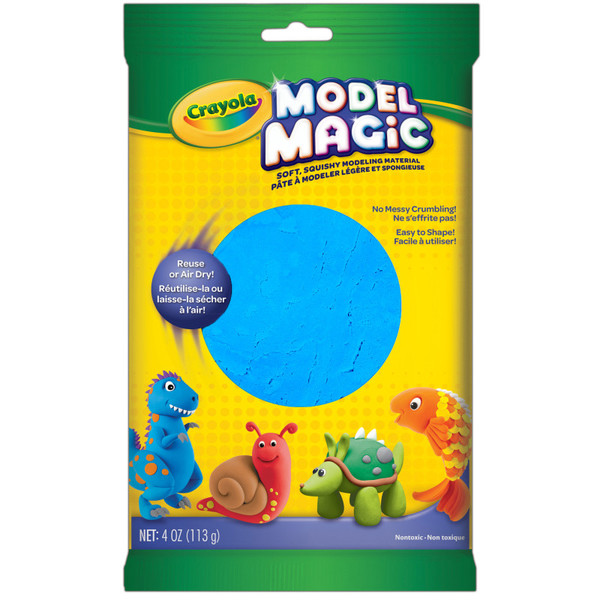 Crayola Model Magic Modeling Compound, Blue, 4 Oz. BIN4442