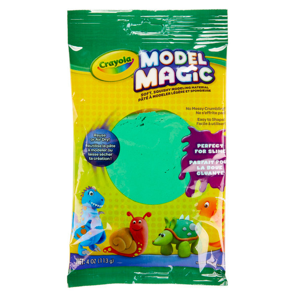 Crayola Model Magic Modeling Compound, Green, 4 Oz. BIN4444