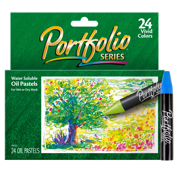 Crayola Portfolio Series Oil Pastels, 24 Count BIN523624
