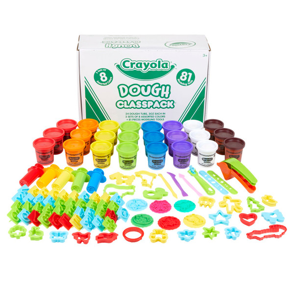 Crayola Classpack Dough With Clay Tools BIN570172