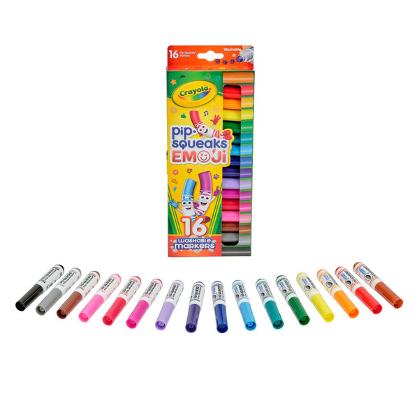 Crayola Pip Squeaks Stamper Markers, 16 Count BIN588717
