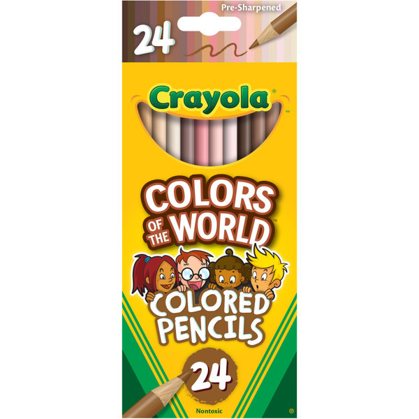 Crayola Colors Of The World Colored Pencils, 24 Colors BIN684607