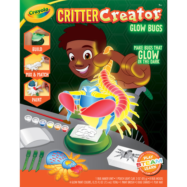 Crayola Critter Creator Glow Bugs BIN747494