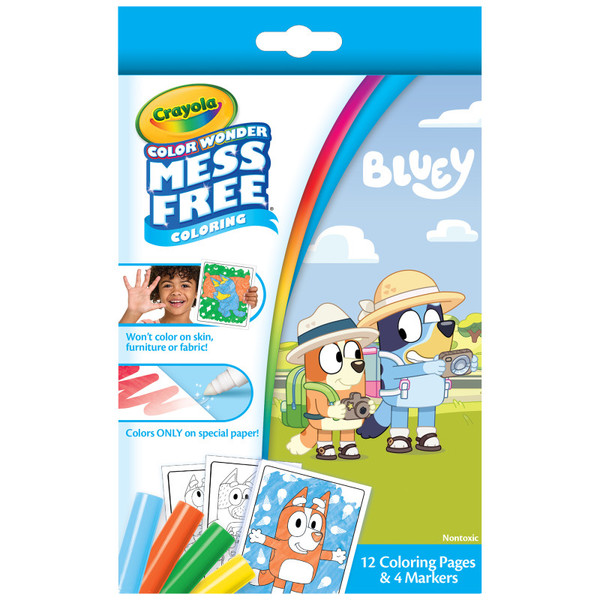 Crayola Color Wonder Mini Box Set, Bluey BIN752863