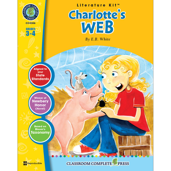 Classroom Charlotte'S Web - Literature Kit Gr. 3-4 CCP2306