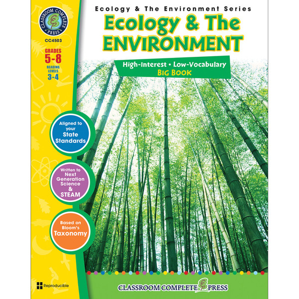 Classroom Ecology & The Environment Series, Ecology & Environment Big Book CCP4503