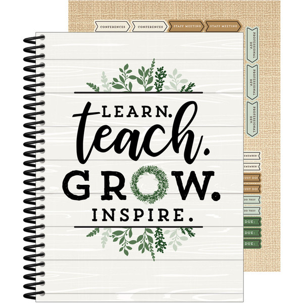 Carson Farmhouse Teacher Planner CD-105048