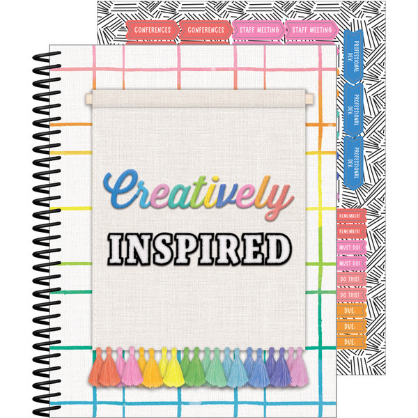 Happily Creatively Inspired Teacher Planner CD-105049