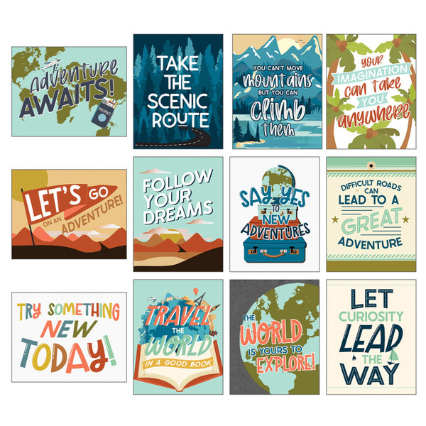 Carson Mini Posters: Let'S Explore Poster Set CD-106065