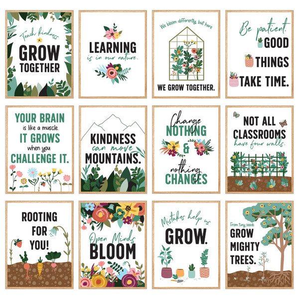 Carson Mini Posters: Grow Together Poster Set CD-106070