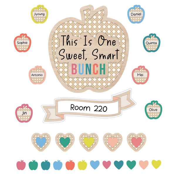 Carson True To You This Is One Sweet, Smart Bunch Bulletin Board Set CD-110587