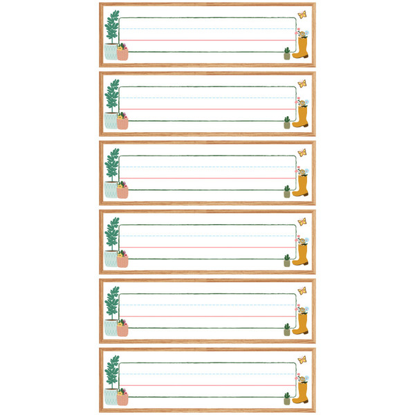 Carson Grow Together Nameplates, 36 Per Pack, 6 Packs CD-122154-6